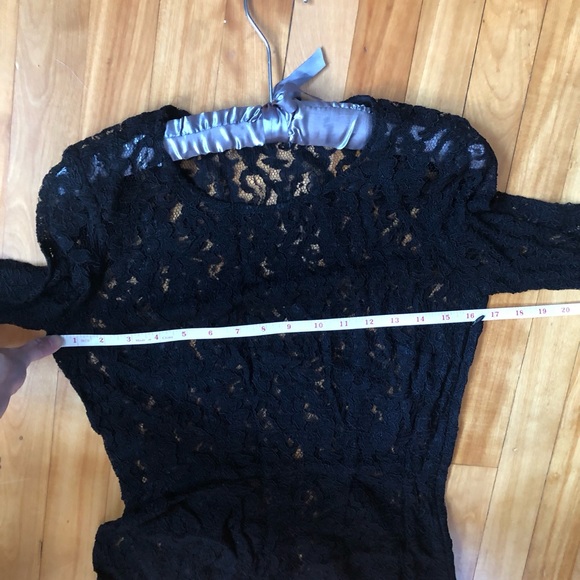 NWT Madewell lily 3/4 sleeve lace dress size 0 or xs - Picture 7 of 9